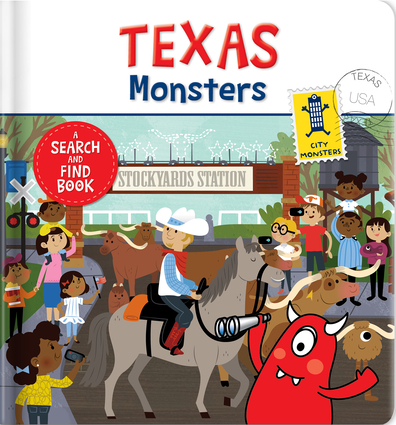 Texas Monsters: A Search and Find Book | Hidden Picture Board Book for Kids Ages 3–6 | Fun Activity Book About Texas Landmarks Texas Monsters: A Search and Find Book | Hidden Picture Board Book for Kids Ages 3–6 | Fun Activity Book About Texas Landmarks