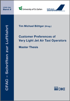Customer Preferences of Very Light Jet Air Taxi Operators