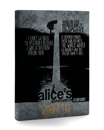 Alice's Adventures In Wonderland Paperback Journal