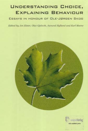 Understanding Choice, Explaining Behaviour | Independent Publishers Group