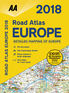 2018 Road Atlas Europe (Spiral-bound)