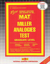 MILLER ANALOGIES TEST (MAT)