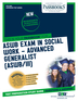ASWB Examination In Social Work – Advanced Generalist (ASWB/III) (ATS-129C)