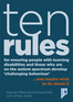 Ten Rules for Ensuring People with Learning Disabilities and Those Who Are On The Autism Spectrum Develop ‘Challenging Behaviour’