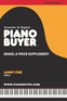 Piano Buyer Model & Price Supplement / Spring 2020