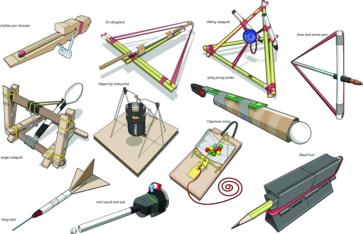 Mini Weapons Of Mass Destruction Build Implements Of Spitball Warfare Independent Publishers Group